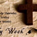 Holy Week Schedule